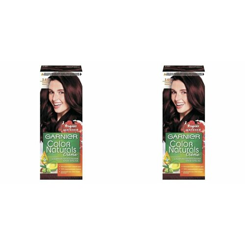 Краска для волос, Garnier, Color Naturals, 3.61 Сочная ежевика, 110 мл, 2 шт