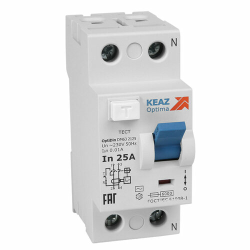 KEAZ      OptiDin D63-2340-A-4 (2P, 40, 100mA)