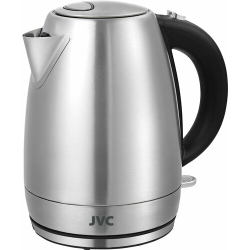Чайник электрический из нержавеющей стали JVC 17 л открывание крышки кнопкой съемный фильтр от накипи 2200 Вт 173400₽
