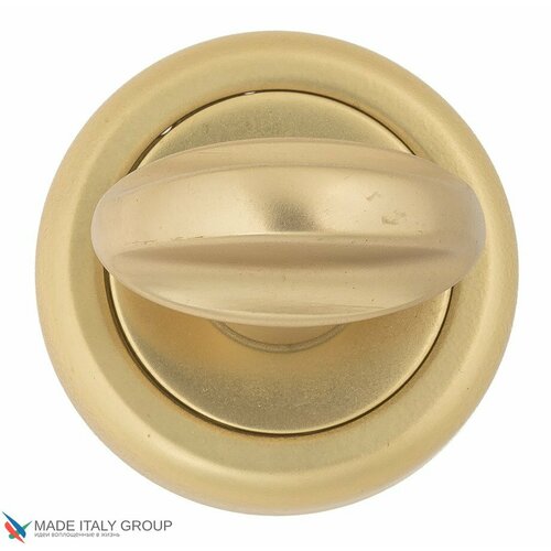 Фиксатор поворотный на круглом основании Fratelli Cattini WC-2 D1-BS матовая латунь