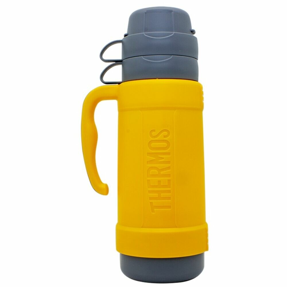 Thermos Термос со стеклянной колбой Picnic 40 Series, желтый, 1,8 л.