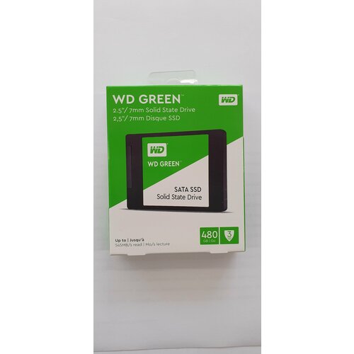 Жесткий диск WD Green 480 ГБ 25 SATA 440000₽