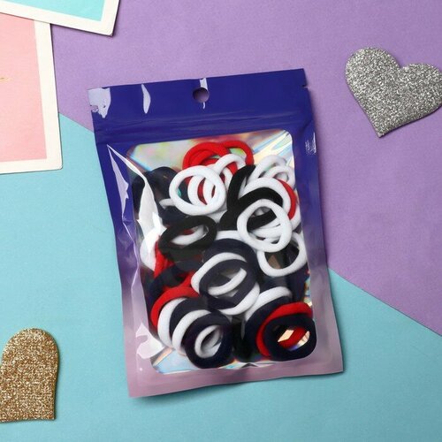 Резинка для волос Спорт набор 50 штук 25 см микс 325₽