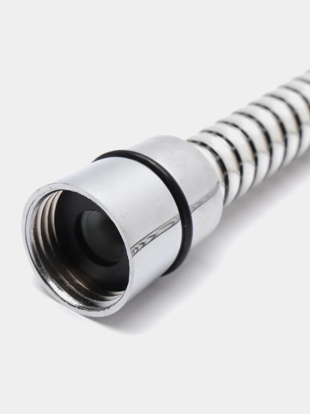 Шланг для душа Rain 150см 1/2"(Имп)-1/2"(Имп) ПВХ латунь антитвист, серебристо-белый - фото №11