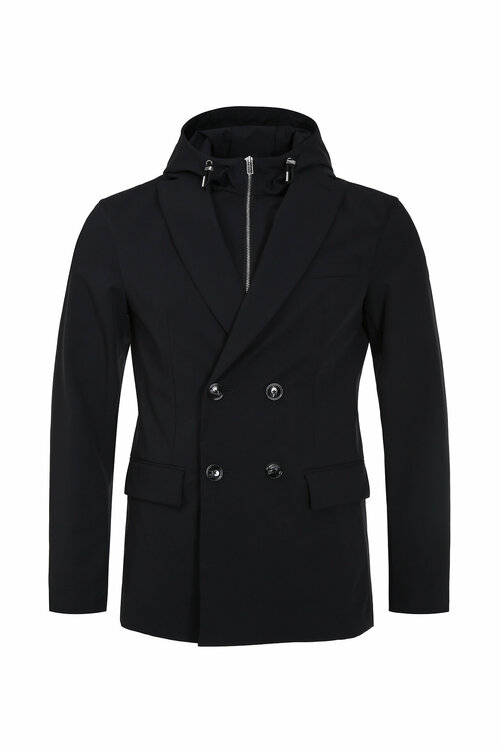 Пиджак EMPORIO ARMANI, размер 48, черный