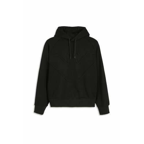 фото Толстовка emporio armani, размер l, черный