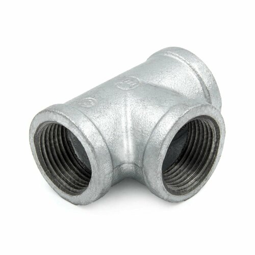 Тройник прямой чугун оц Ду 40 (1 1/2