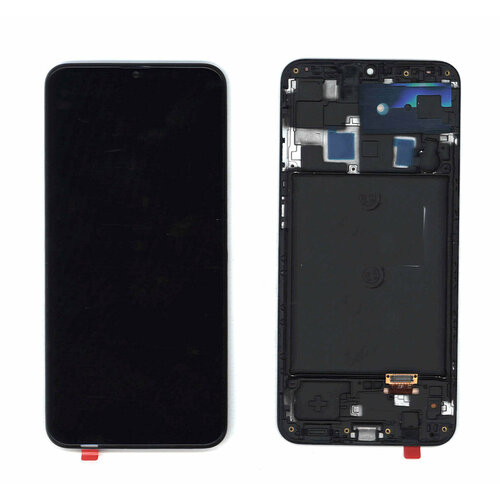 new tested a20 screen for samsung galaxy a20 lcd display touch screen digitizer with frame assembly for samsung a20 sm a205f Дисплей для Samsung Galaxy A20 SM-A205F (OLED) черный с рамкой