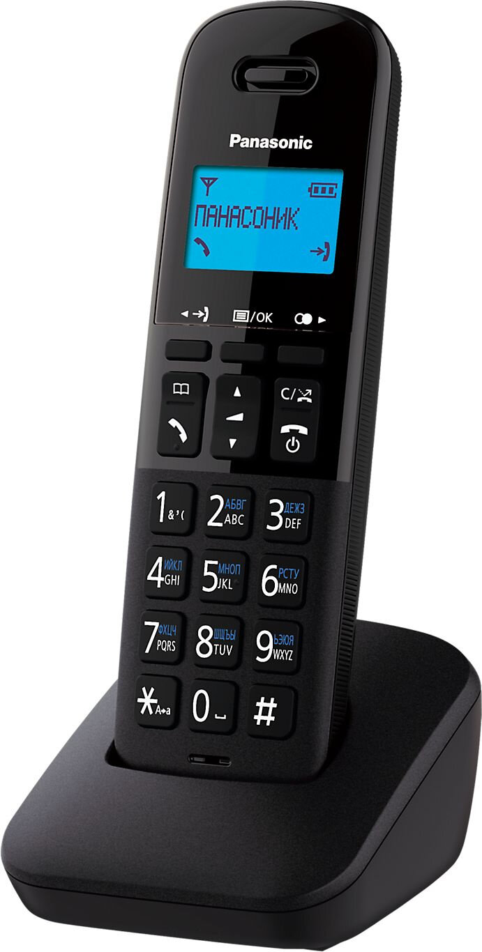 РТелефон Dect Panasonic KX-TGB610RUB черный АОН