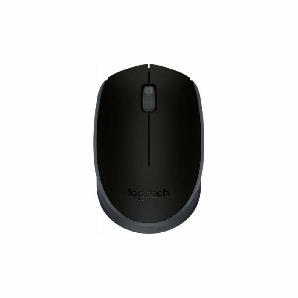 Мышь беспроводная Logitech M171 black (USB, оптическая, 1000dpi) (910-004643)