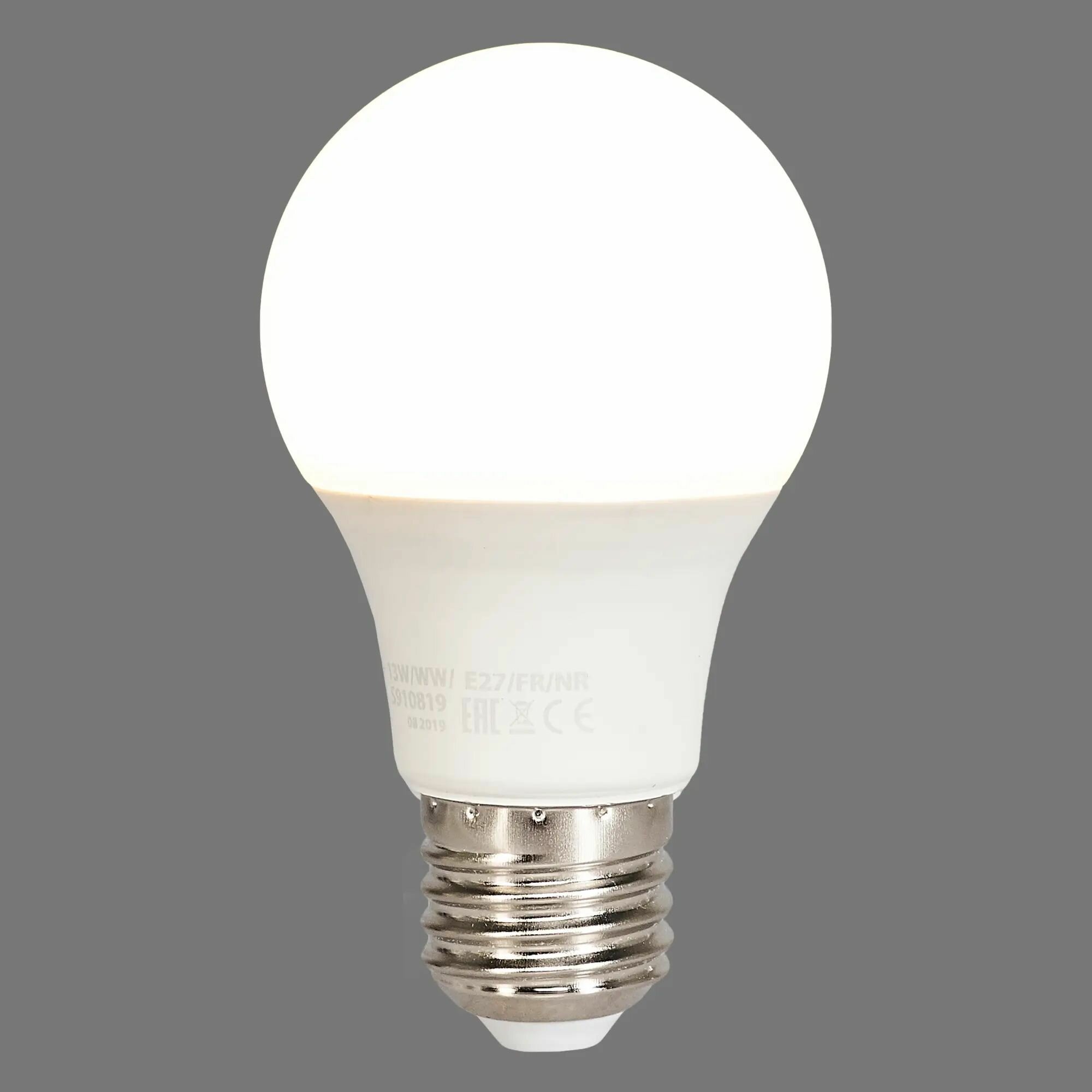 Лампа светодиодная Volpe Norma E27 170-240 В 13 Вт груша 1150 Лм, тёплый белый свет - фотография № 7