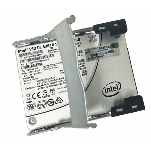 Жесткий диск HP 765028-001 800Gb SATAIII 2,5 SSD