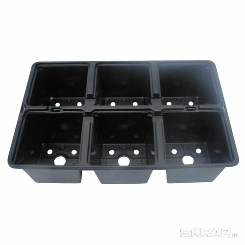 Кассета рассадная 6ЯЧЕЕК 200МЛ 70*70*65 СПБ