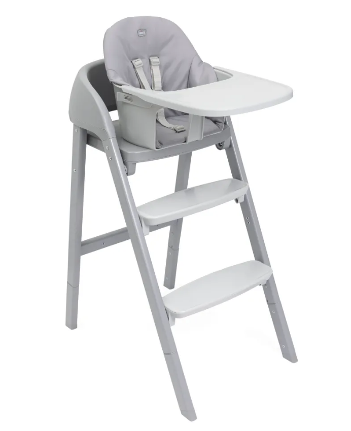 фото Стульчик для кормления Chicco CRESCENDO UP, TURIN GREY RE_LUX, серый