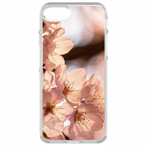 Чехол-накладка Krutoff Clear Case Ранняя весна для iPhone 6/6s/7/8/SE