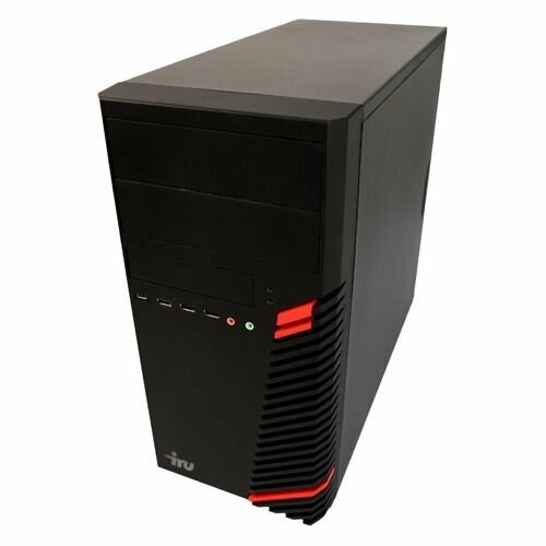 Компьютер iRU Home 310H6SM, Intel Core i5 12400, DDR4 8ГБ, 256ГБ(SSD), Intel UHD Graphics 730, Free DOS, черный [1901028] компьютер iru home 310h6sm intel core i5 12400 ddr4 8гб ssd 256гб intel uhd graphics 730 free dos черный 1901028