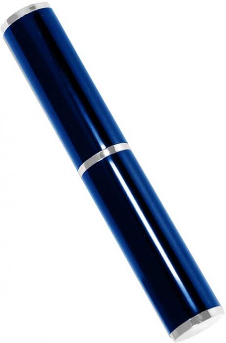фото Portobello 202010.030 Коробка подарочная, футляр-тубус, алюминиевый, синий, глянцевый, для 1 ручки