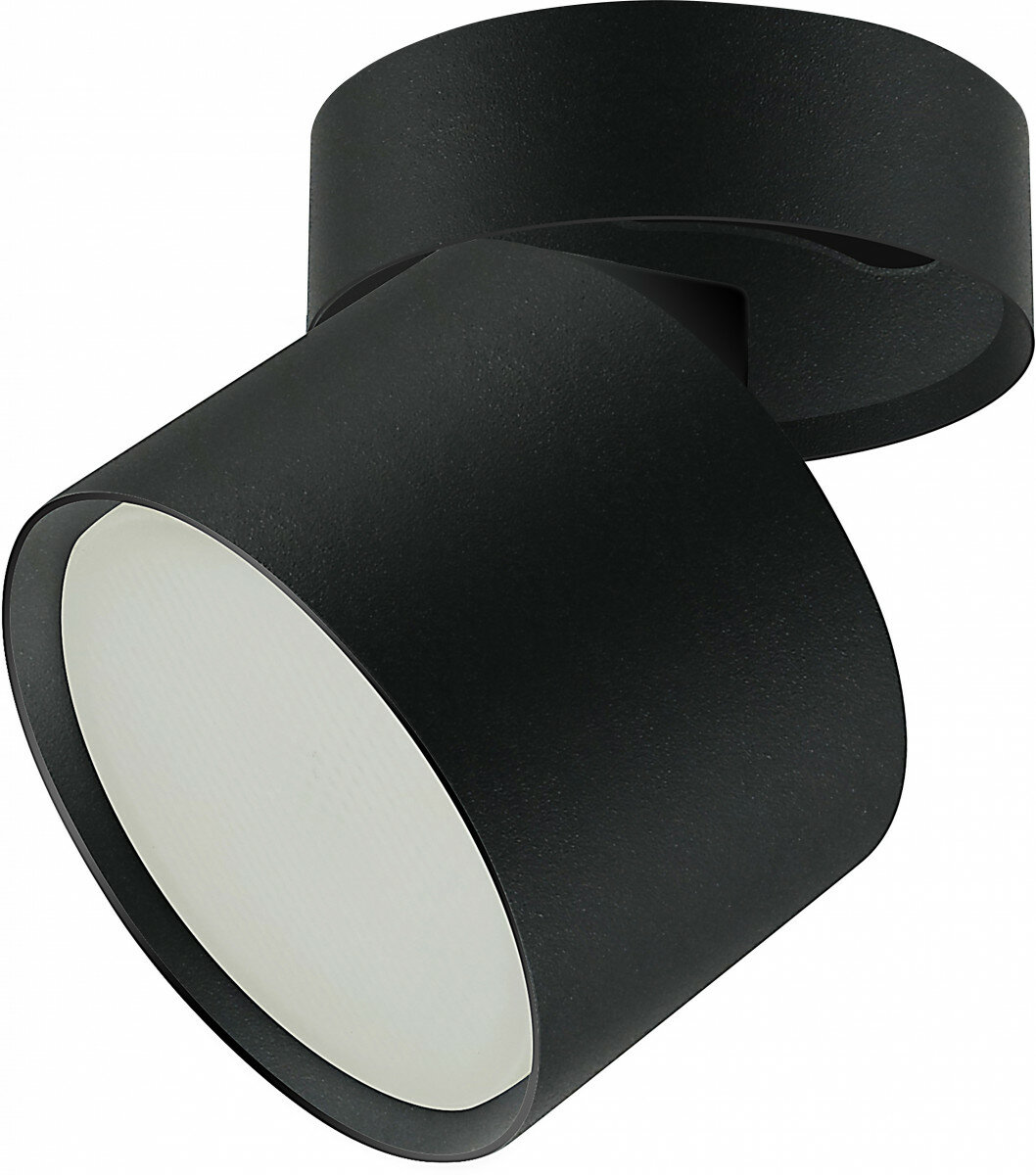 ЭРА OL12 GX53 SBK Подсветка ЭРА Накладной под лампу Gx53, алюминий, цвет черный (40/960)