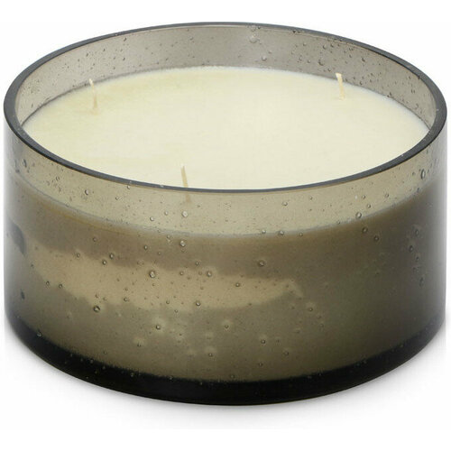 Свеча соевая ароматическая в стекле KIANA Halo, черная