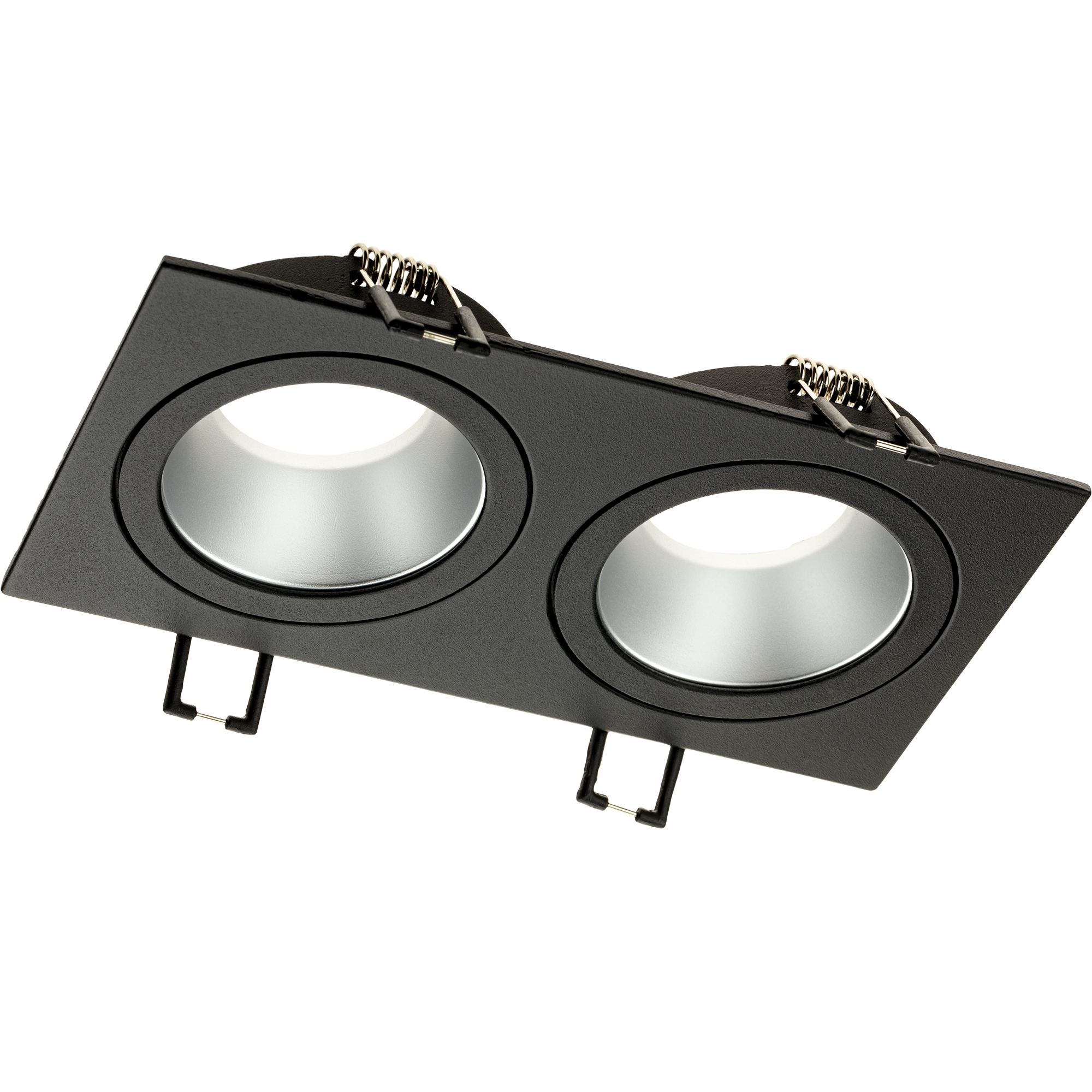 фото Светильник точечный встраиваемый Ritter Artin 51420 6 2хGU5.3 под отверстие 80х160 мм цвет черный