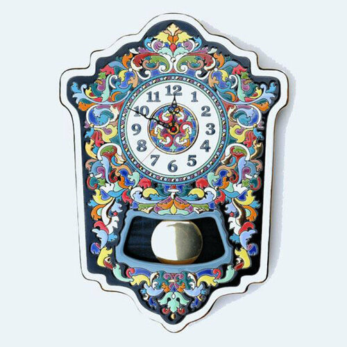 Рус-Арт Большие настенные часы с маятником 45*33 см (Ч-7001)