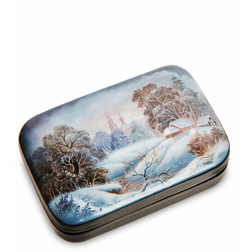 Шкатулка Зима авт. Дунаев ШК-10/95-G (ручная работа) 113-709613