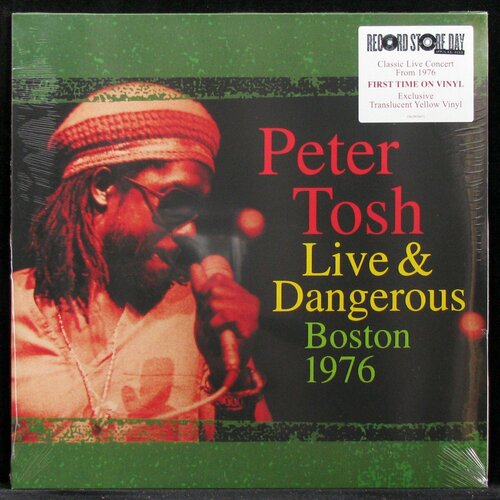 tosh peter виниловая пластинка tosh peter live Виниловая пластинка Columbia Peter Tosh – Live & Dangerous: Boston 1976 (2LP, coloured vinyl)