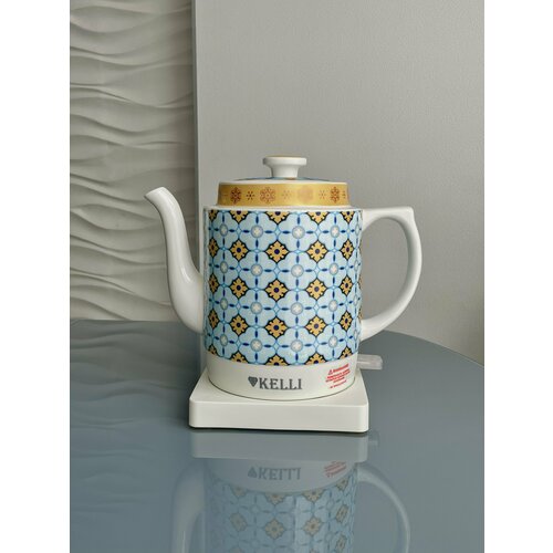 Чайник Kelli KL-1467 Объём 18л Мощность 2400Вт Орнамент 3730₽