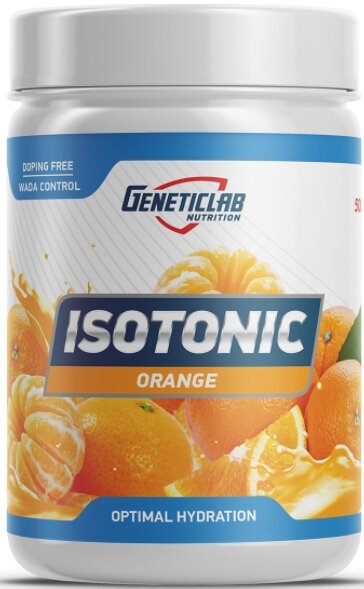 Изотонические смеси Geneticlab Nutrition Isotonic (500 г) Апельсин