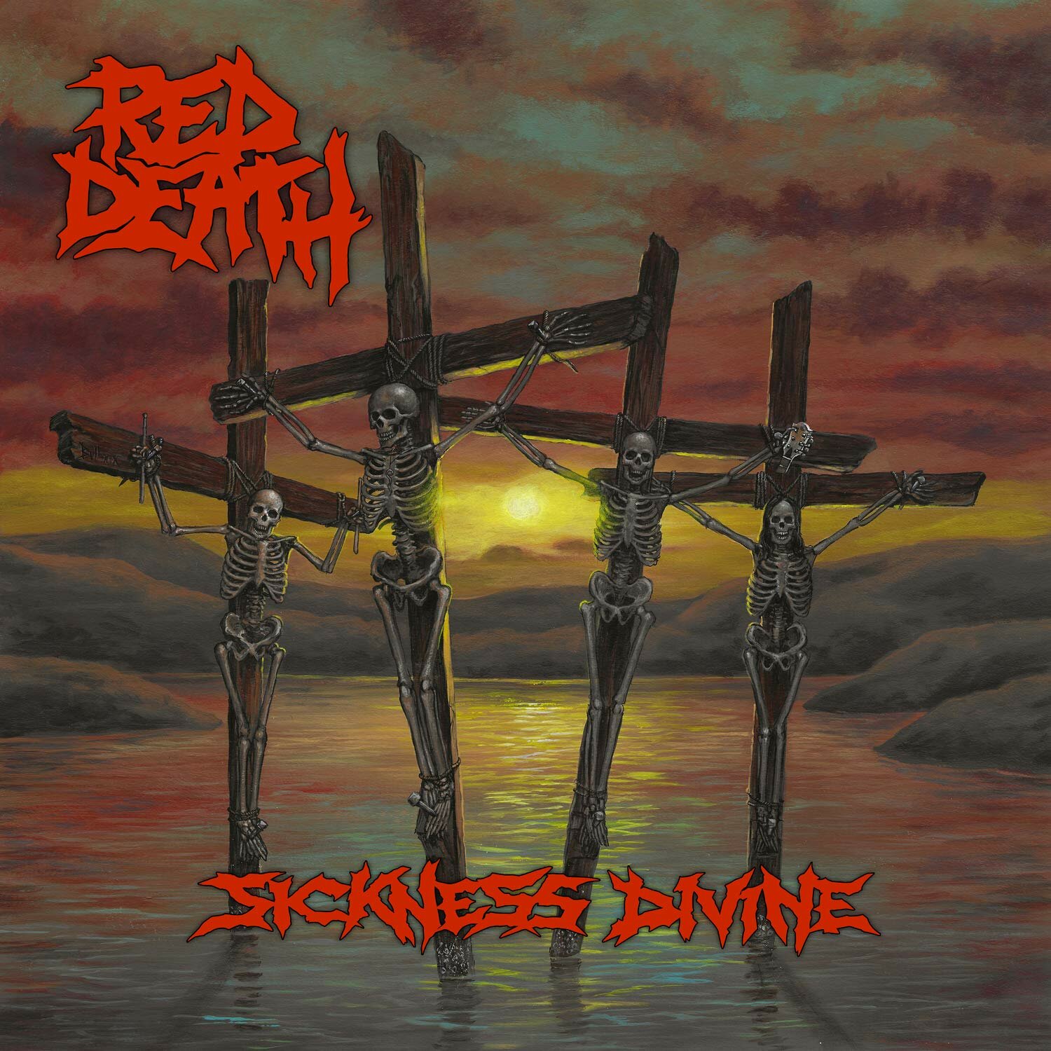 Red Death "Виниловая пластинка Red Death Sickness Divine" - фото №1