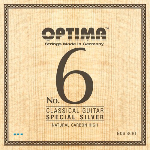 Струны для классической гитары Optima No.6 Silver Strings NO6. SCHT