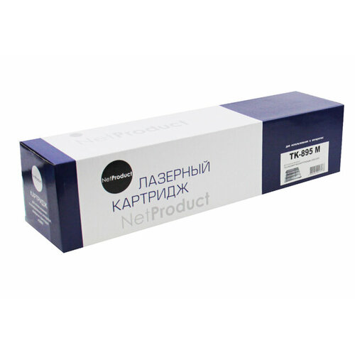 Тонер-картридж лазерный NetProduct TK-895 для Kyocera FS-C8025MFP/8020MFP, пурпурный