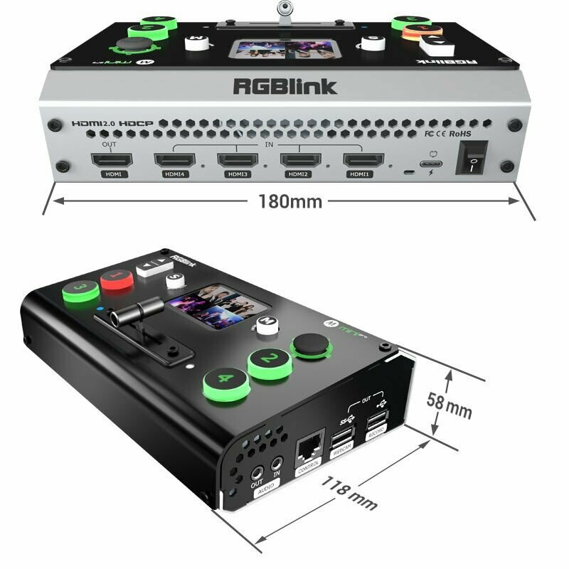 Видеомикшер RGBLink MINI+ — фото 3