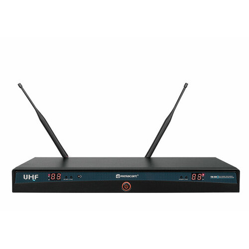 RELACART Китай TM-200MH 2-х канальный приемник TM-200 два ручных микрофона-передатчика T-1H RELACART 4334000₽