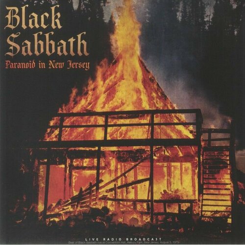 black sabbath виниловая пластинка black sabbath live in brussels 1970 Black Sabbath Виниловая пластинка Black Sabbath Paranoid In New Jersey