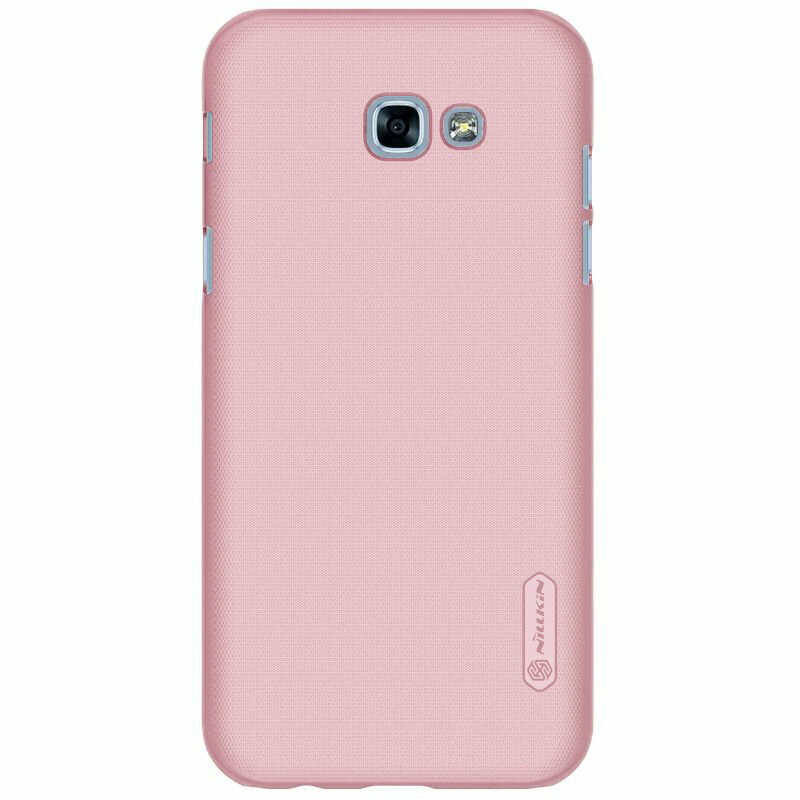 Накладка Nillkin Frosted Shield пластиковая для Samsung Galaxy A3 (2017) A320 Rose Gold (розовое золото)