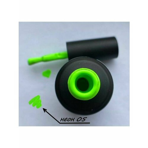 Гель лак неон 05 для ногтей , маникюра профессиональный для салона / RoMania