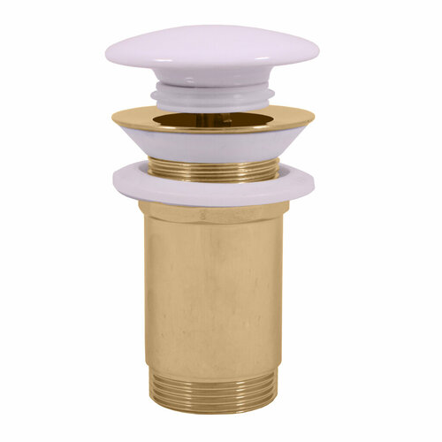 Донный клапан для раковины RAV SLEZAK (MD0485Z) донный клапан для раковины rav slezak click claсk круглая керамическая крышка золото md0485z