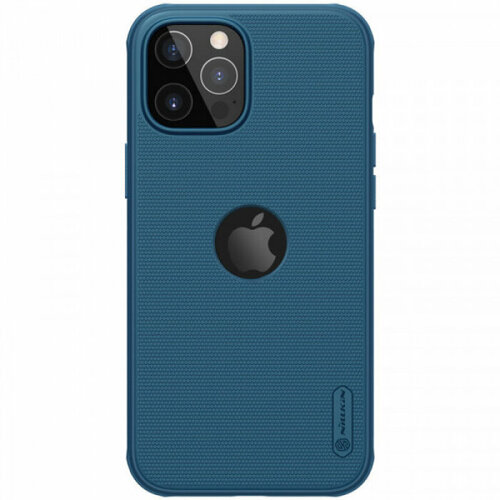 Nillkin Super Frosted Shield Pro Матовый пластиковый чехол для iPhone 12 Pro Max с отверстием под лого nillkin super frosted shield матовый пластиковый чехол для xiaomi redmi note 10 pro max