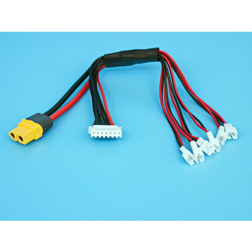 Кабель для зарядки 6 батарей с разъемом PH2.0 4218