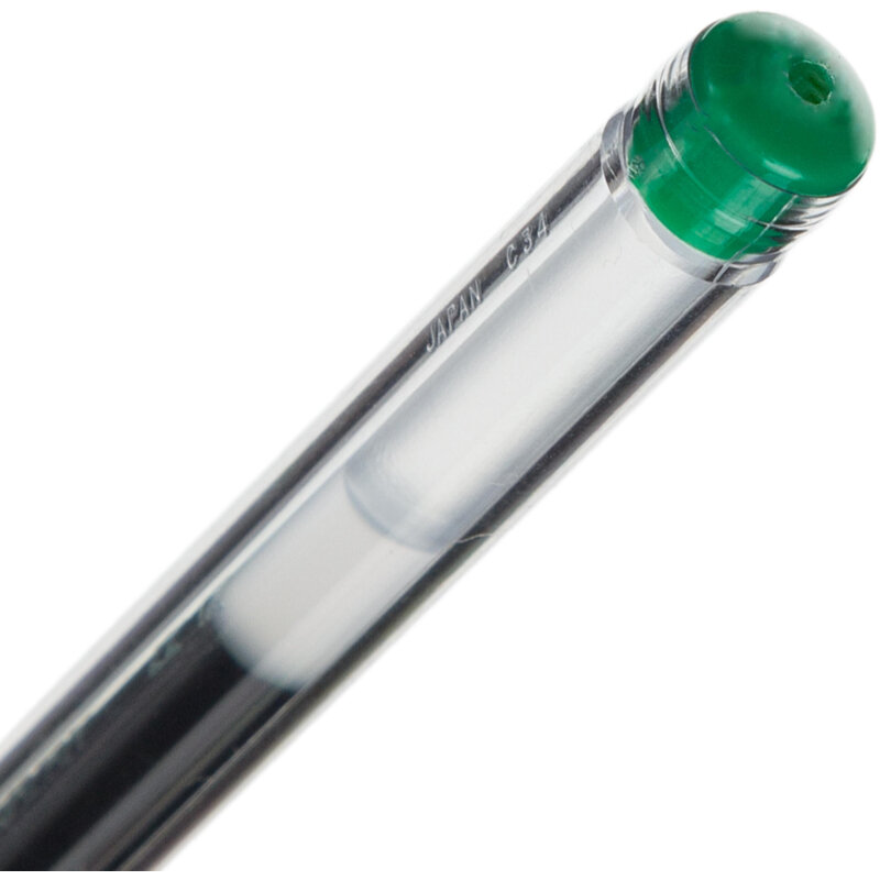 Ручка гелевая Pilot G-1 Grip (зелен) - фото №4