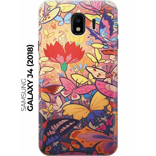 RE: PAЧехол - накладка ArtColor для Samsung Galaxy J4 (2018) с принтом Красочный мир re paчехол накладка artcolor для samsung galaxy j4 2018 с принтом черника