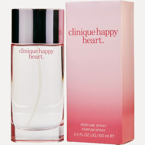 Изображение товара Парфюмерная вода Clinique "Happy Heart", 100мл, унисекс, шипрово-цветочные ноты