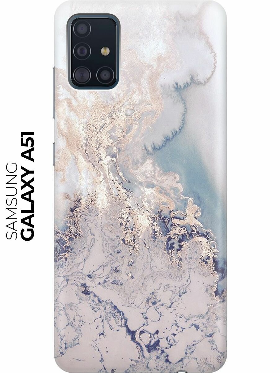RE: PA Чехол - накладка ArtColor для Samsung Galaxy A51 с принтом "Мраморная волна"