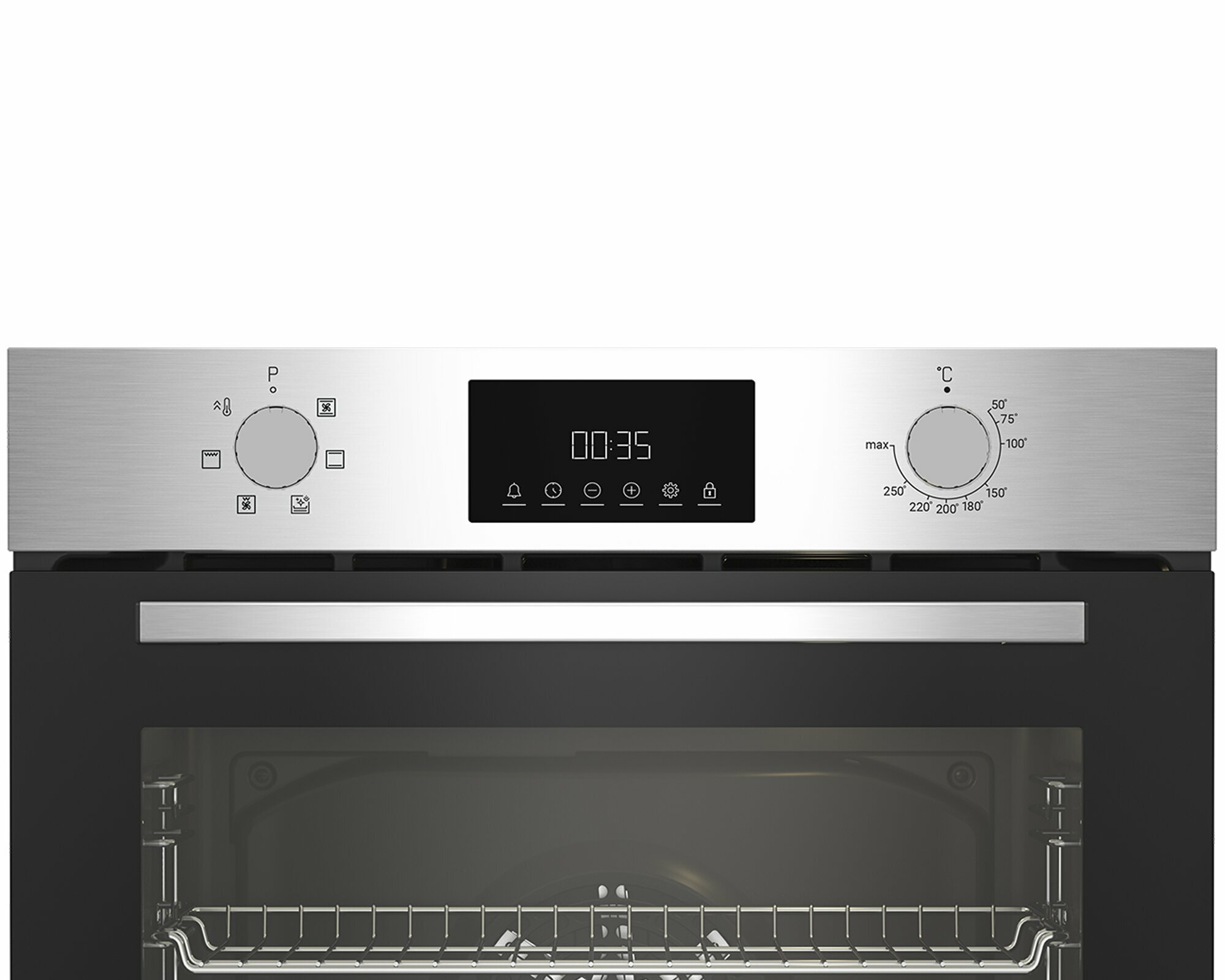 Встраиваемый электрический духовой шкаф INDESIT IFE 3644 J IX, серебристый