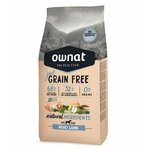 Ownat Adult Grain Free Сухой корм беззерновой для взрослых собак, с ягненком, 3 кг - изображение