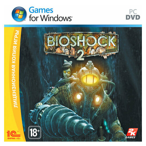 игра для компьютера pc гарри поттер и кубок огня jewel диск русская версия Игра для компьютера: BioShock 2 (Jewel диск, русская версия)