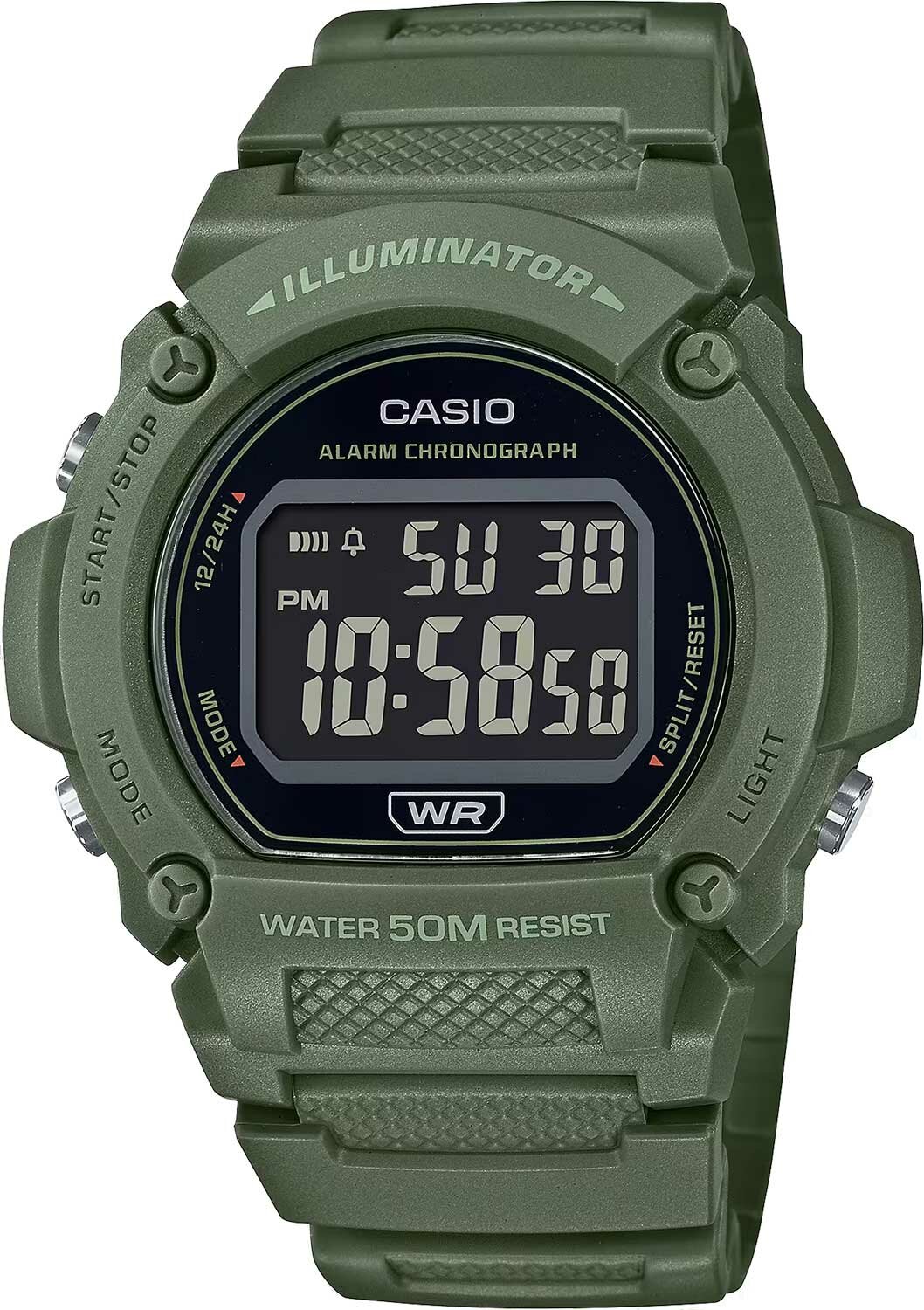 Наручные часы CASIO W-219HC-3B