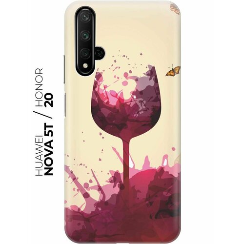 Чехол - накладка ArtColor для Honor 20 / Huawei Nova 5T с принтом Летнее вино чехол накладка artcolor для huawei p30 с принтом летнее вино