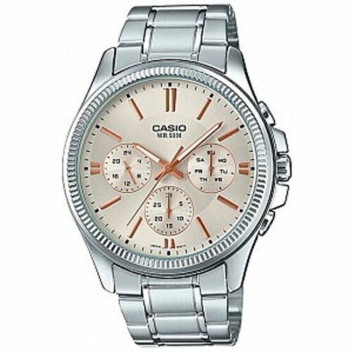 Наручные часы CASIO Collection MTP-1375D-7A2, серебряный